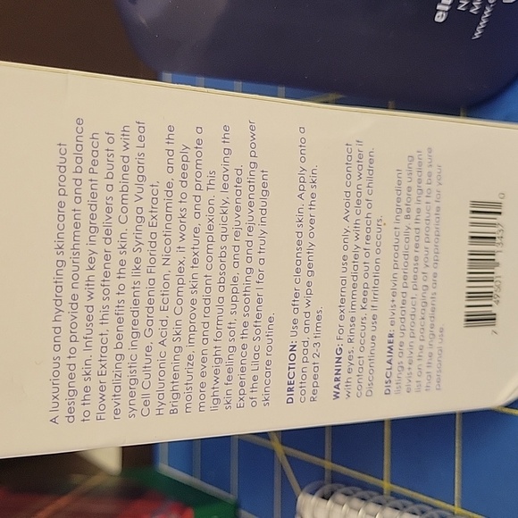 Elvis + Elvin Lilac Softener 125ml New In Box - Picture 2 of 4